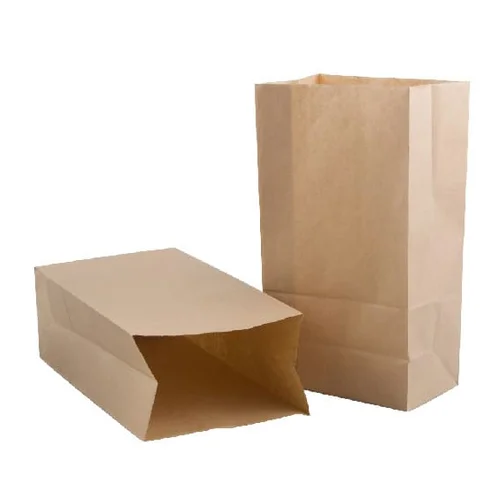 Kraft Paper Bags Without Handle